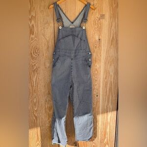 Jesse Kamm Navy and White Striped overalls